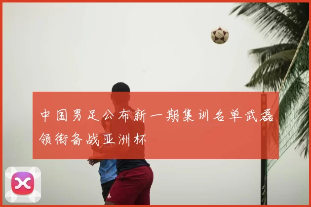 中国男足公布新一期集训名单武磊领衔备战亚洲杯