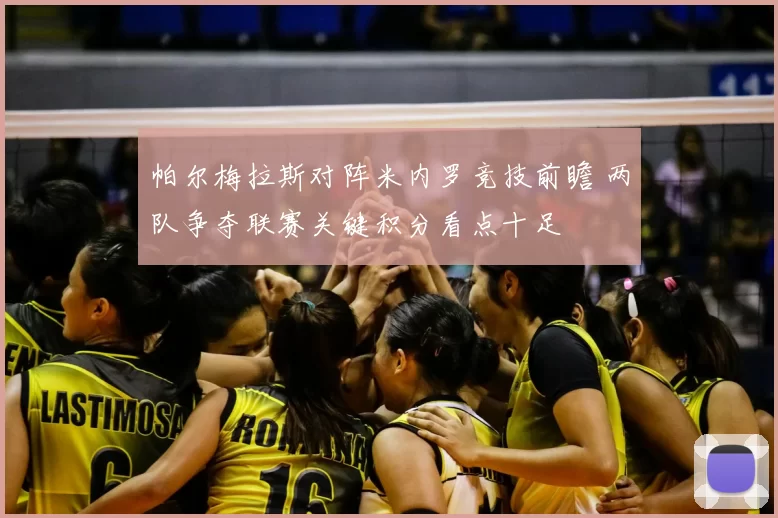 帕尔梅拉斯对阵米内罗竞技前瞻 两队争夺联赛关键积分看点十足